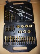 Clarke 40 Piece Tap + Die Set with Drill Bits