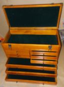 Clarke CMW-9 9 Drawer Wooden Machinist Tool Chest