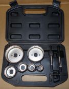 Clarke 9 Pcs Carbide Tipped Hole Saw Set