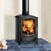 Clarke woodburning stove dl008 The Malvern steel wood burning stove is the ideal focal point for the