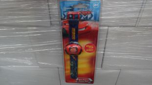 120 x Disney Pixar CARS Digital projector watches. '95 Lighting McQueen' Sealed. Total RRP £1,440