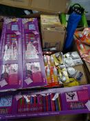 1 Large Pallet OF OVER 100 ITEMS Approx. 4 foot high to contain NEW SUPERMARKET OVER STOCKS - TO