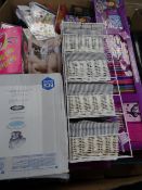 1 Large Pallet of OVER 100 Items Approx. 4 foot high to contain NEW SUPERMARKET OVER STOCKS - TO