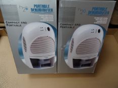 2 x Portable h20 dri de-humidifiers , compact and portable. Approx Retail value £120! Unchecked/