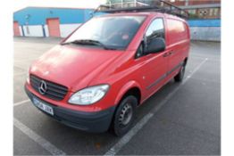 2004 54 Reg. Mercedes Vito Van. First Registered: 26.11.2004.
M.O.T Expires: June 2nd 2015