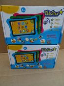 2 x Tab Star Kids computor tablets. Learn, play, read, create. 4.1+Kids Operating system, wifi