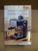 2 x Cooks Professional Italian Espresso Coffee Machines. Makes delcious espresso coffee in