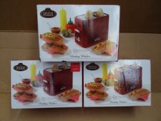 3 x Giles & Posner Hotdog makers. A great and quick way to make one of the all time favourite