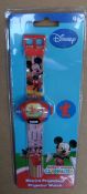 120 x Disney Mickey Mouse Club House Projector LED watches. Project Micky on any surface by simply
