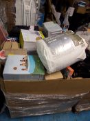 1 x Large Pallet approx 4 foot high to contain BRAND NEW OVER STOCKS. To include: dinner set,