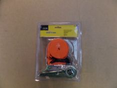 8 x 2 Inch x 20 Foot Rachet tie down straps. Brand new and Sealed. High retail value