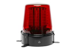 QTY 10  LED RED FLASHING BEACONS 240V
