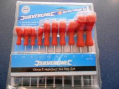 11 PIECE HEX KEY SET