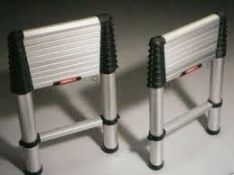 TELESCOPIC ALUMINIUM LADDER 450MM TO 2.55MTRS