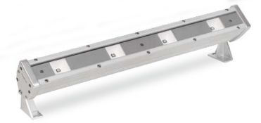 QTY 4 HEAVY DUTY IP65 LED COLOUR CHANGING WALLWASHERS IP65 65W DIMENSIONS 1200MM X 122MM X 68MM