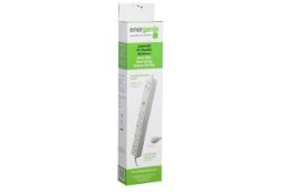PACK OF 2 4 GANG ENERGY SAVING SOCKETS SHUTS OFF YOU HI-FI OR PC