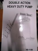 HEAVY DUTY AIR PUMP MANUAL IDEAL FOR AIR BEDS BOATS ETC