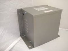 QTY 1 240V TO 55VOLT WALL MOUNTED TRANSFORMER  3KVA USED