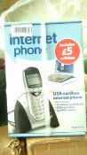 100pcs x brand new internet phone - USB - boxed rrp £9.99 each