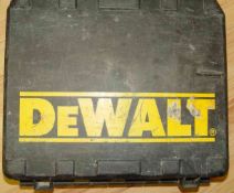 DEWALT CORDLESS DRILL PRE USED, CHARGES UP AND WORKS COMPLETE IN CASE WITH CHARGER, CHUCK IS