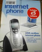 4 X INTERNET PHONES WITH FREE £5 CALL TIME NO VAT CAN POST AT £6