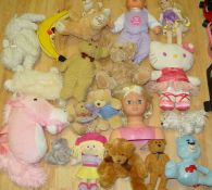 Circa 26 PLUSH soft toys .  Can post at