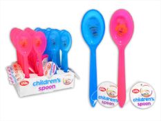 1100 x   KIDS MIX-SPOON We-Can-Cook/2colours  Brand new  - pallet