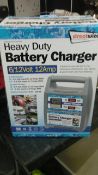 Brand new StreetWize heavy duty Battery charger 6/12Volt 12 amp - rrp £34.99