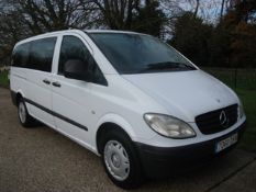 2005 MERCEDES VITO 111 CDI DIESEL 9 SEATER COMBI, LONG WHEEL BASE