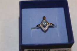 Tanzanite and Diamond Ring. - No VAT on this item