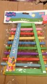 100pcs x Brand new Peppa Pig Xylophone toy