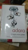 6pcs x Brand new Adara light fitting - boxed in original packaging -