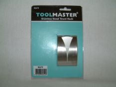 72 x Stainless Steel Towel Holder