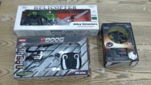 Radio control helicopter selection -  - boxed in original  packaging - 134