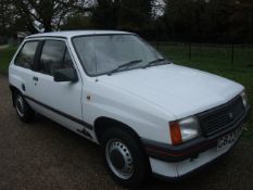 1990/G VAUXHALL NOVA 1.2 MERIT 2 DOOR  IN WHITE