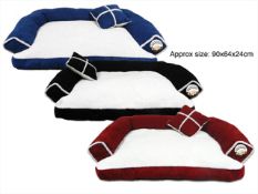 135pcs - brand new DOG SETTEE  90x64x24cm (3/cols -