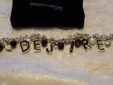 2 x Dolce & Gabbana 'The one' Desire bracelet. Great Christmas gift! Final price includes FREE