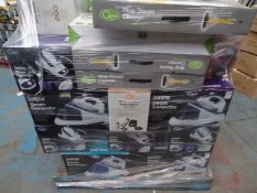 1 x Large HIGH VALUE pallet to contain 32 items including: 18 x Quest 2600w Steam Generating