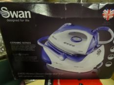 1 x Swan 2400w Steam Generating Iron. High retail value. Unchecked. Untested Boxed customer return