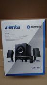 2 x Xenta Bluetooth sound system, 2.1CH. With enganced bass technology for amazing high-fidelity
