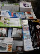 1 x Large Pallet Approx 4 Foot high(RT4) to contain various unchecked/untested customer returned