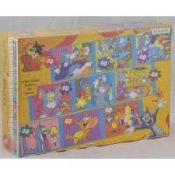 12 x BRAND NEW Tom and Jerry collection 9 In 1 Puzzles. 390 Pieces. Max 2.9m in size when built.
