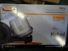 1 x Vax C88-W1-B Naked truth Vacuum cleaner. Boxed Unchecked. Untested Customer return. High