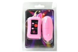 12 Speeds Remote Control Vibrating Egg in pink