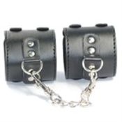 Black restraints with clip fasteners. RRP £19.99