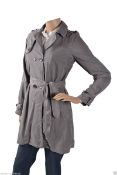 1 x John Lewis. Paul and Joe Sister Military Mac Trench Coat, Grey, 100% Cotton - RRP £200 each,