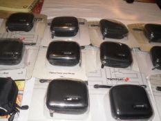 Bag containing 11 Genuine Tom Tom One Carry case and strap + 5 hama Navi bag for Tom Tom One