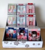 10 x Kimmidoll Compact, 2 Mirrors inc.1 Magnifying, 6 CUTE JAPANESE Characters mixed BNIB.