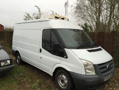 2008 ford transit chiller van, no vat, Good Runner,  MOT April 24th 2015