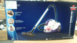 BISSEL cleanview Power Pet cylinder - tested power working cat return - appx rrp £129